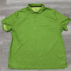 Nike Dri-FIT ADV TW Tiger Woods Floral-Jacquard Golf Polo Shirt - DH0919